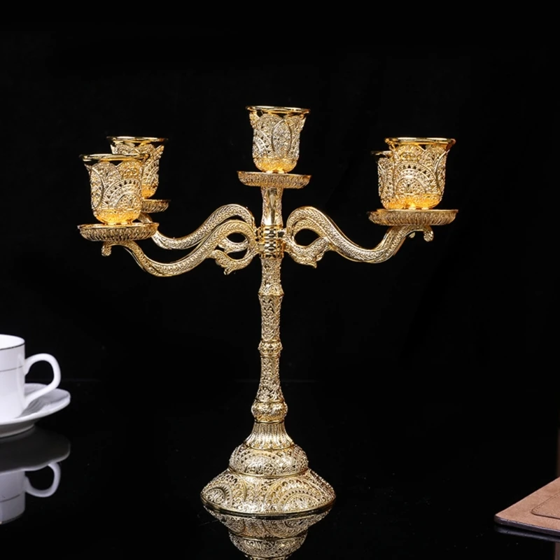 S 1/3/5 Arm Candlestick Valentines Day Decorations For Dinni