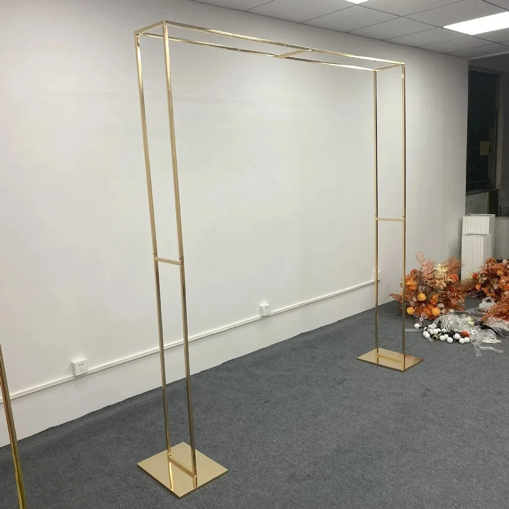 Свадебная арка квадратный фон подставка для воздушных шаров блестящий