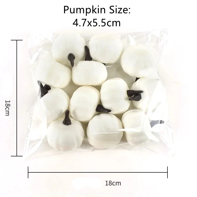 

Искусственные тыквы для Хэллоуина, 12 шт.