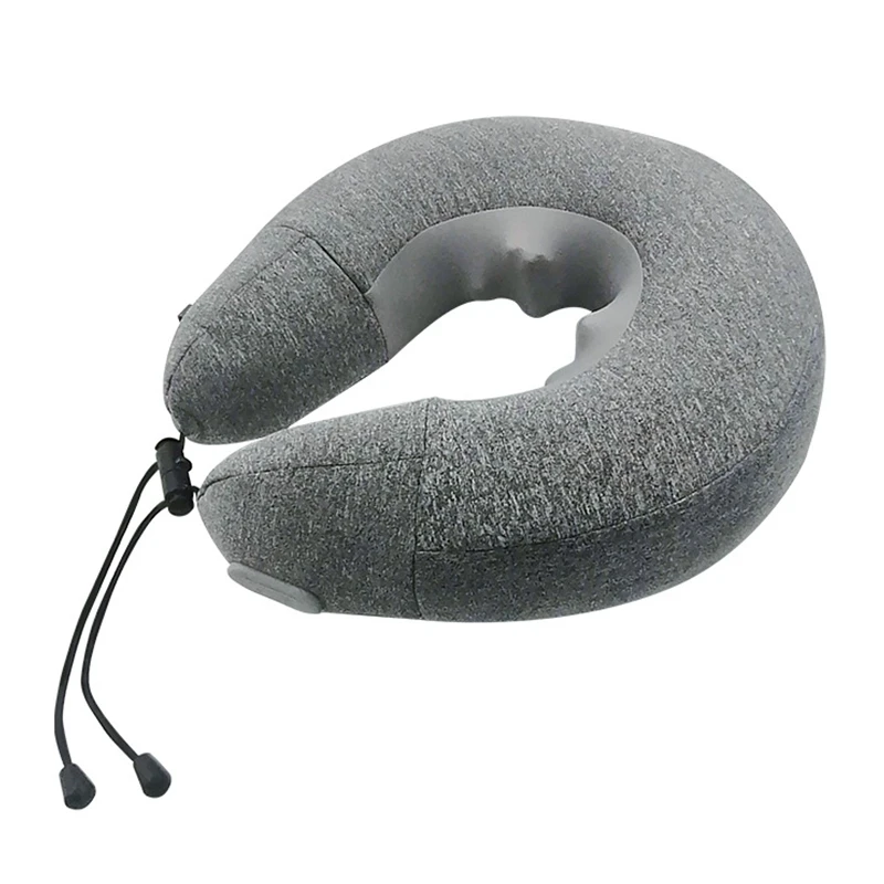 

Inflatable Neck And Shoulder Massager Therapy Cervical Pain Hot Compress Massage Collar Meridian Dredge Rechargeable