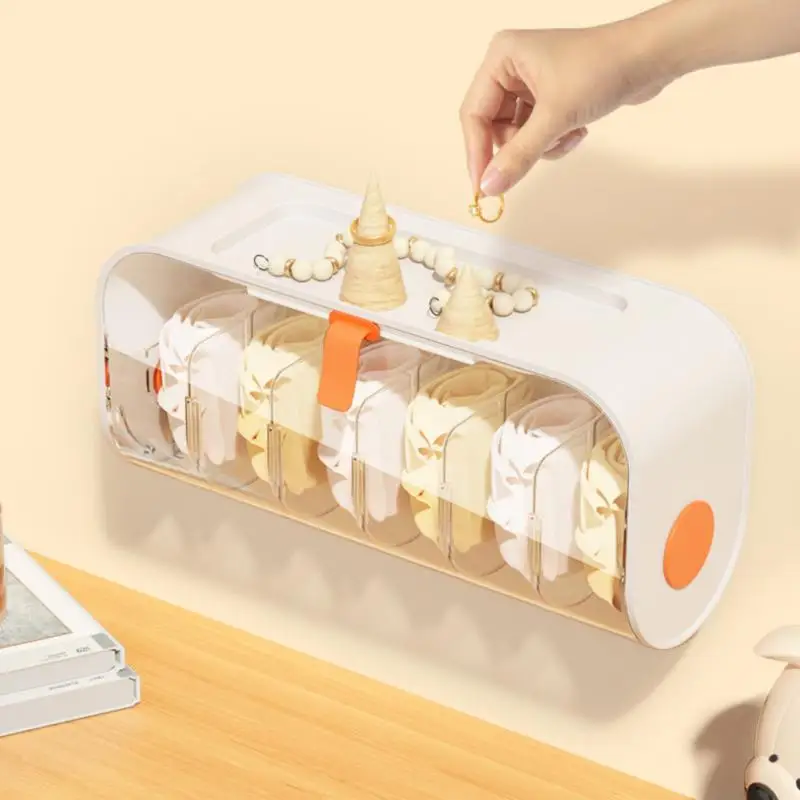 

Socks Underwear Drawer Organizers Household Wall Mounted Storage Rack Wall-mounted 2023 Underwear Storage Box For Close Clothing