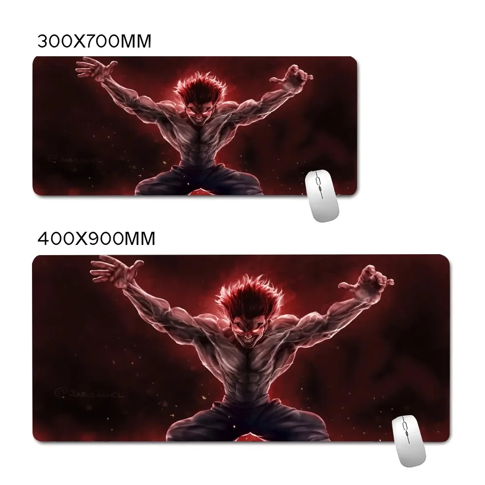 Коврик для мыши с аниме B-Baki The Grappler Yujiro Hanma большой игровой коврик утолщенный
