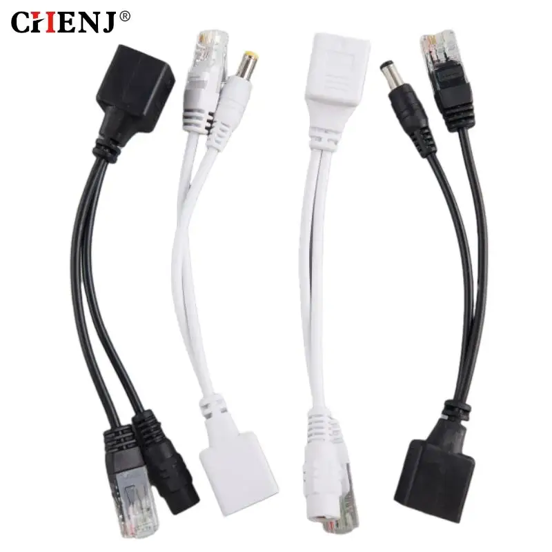

POE Cable Passive Power Over Ethernet Adapter Cable POE Splitter RJ45 Injector Power Supply Module 12-48v For IP Camea
