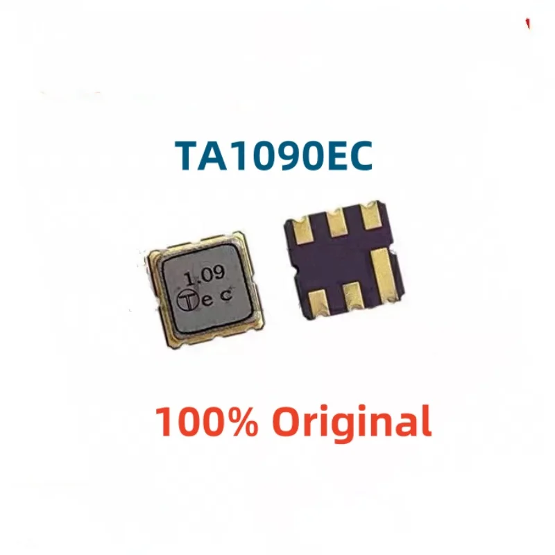 5 шт. 100% Новый оригинальный TA1090EC TA1090 1090 МГц smd3.8x3.8мм звуковой фильтр для часов