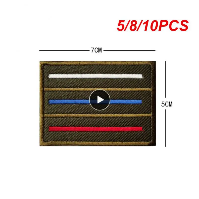 

5/8/10PCS High Quality Materials Show Off The Unique You Russian Army Chevron Patch Personalized Clothing Accessories