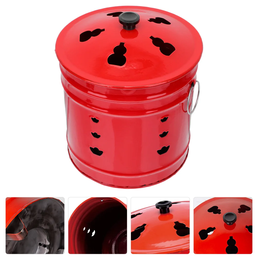 

Incinerator Can Burn Barrel Incinerator Cage Barrel Fire Pit for Yard Home Outdoor Backyard
