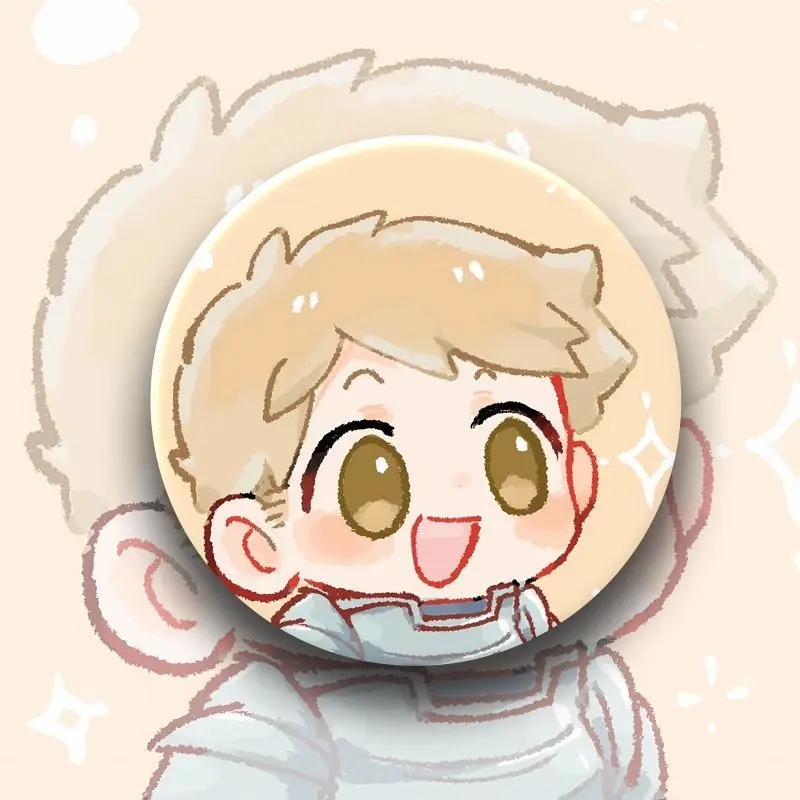 Значок с изображением вкусных в подземелье Женская мультяшная брошь