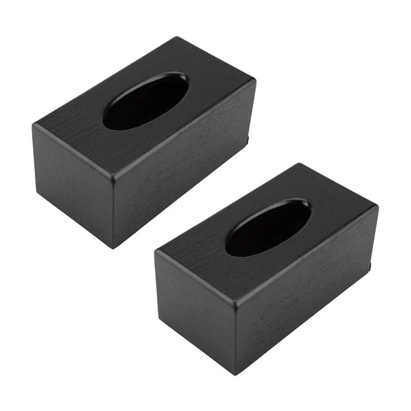 

2 шт., деревянная коробка для салфеток