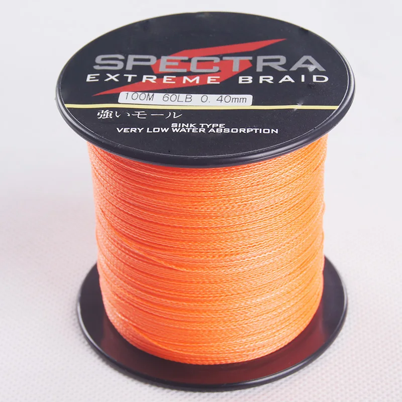 

DORISEA SPECTRA 8 Strands 100m Extreme Braided Multifilament Fishing Line 6lb 10lb 20lb 30lb 60lb 80lb 100lb 200lb 300lb