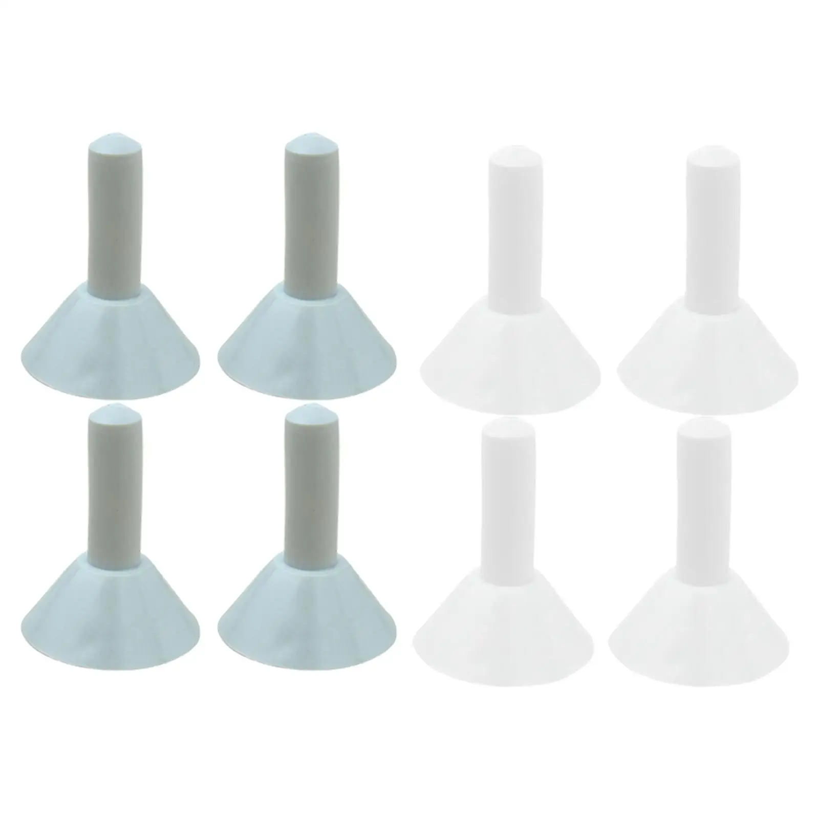 

4 Pieces Outdoor Camping Canopy Tent Pole Insulation Proof Caps, Tent & Canopy