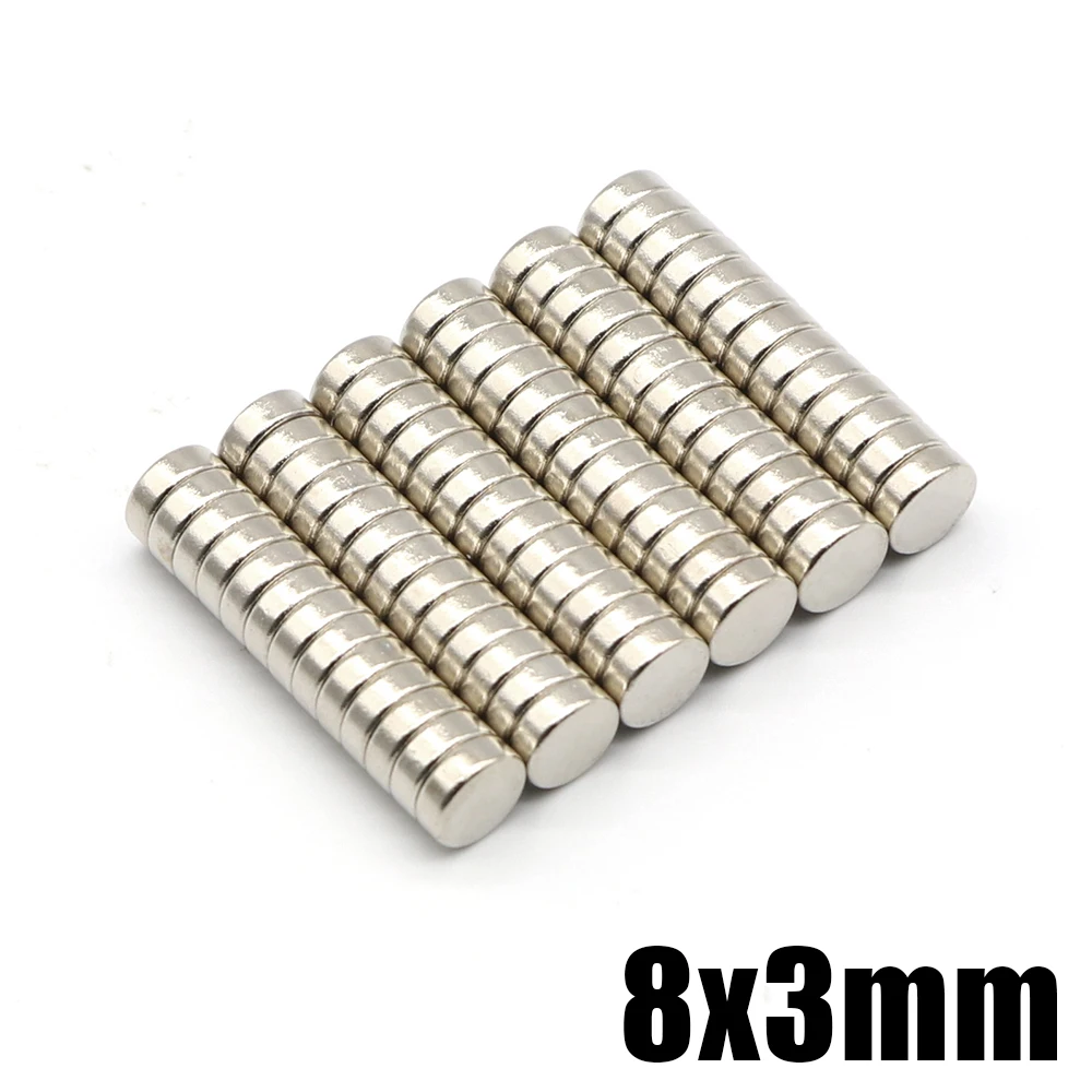 

Магниты 8x3 мм