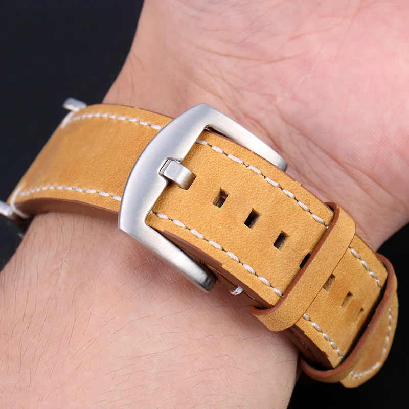 DW-5600 Vintage Leather Watchband For G-SHOCK Casio DW5600 GW-B5600 GW-M5610  GA 110 120 GA2100  Bracelet Watch Strap