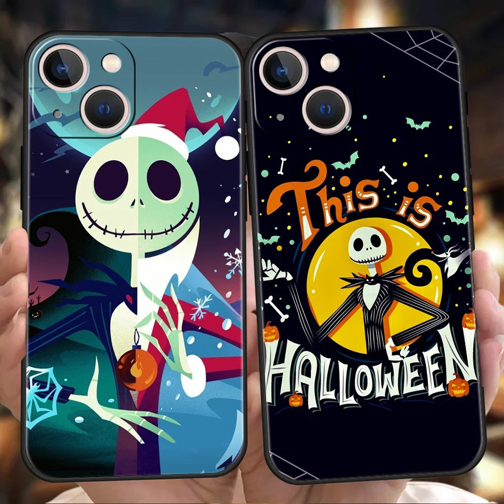 

Nightmare Before Christmas Shockproof For iPhone 14 13 12 11 Pro Max 8 7 Plus SE2020 Case Soft Cover For iPhone X XR XS Max Bag