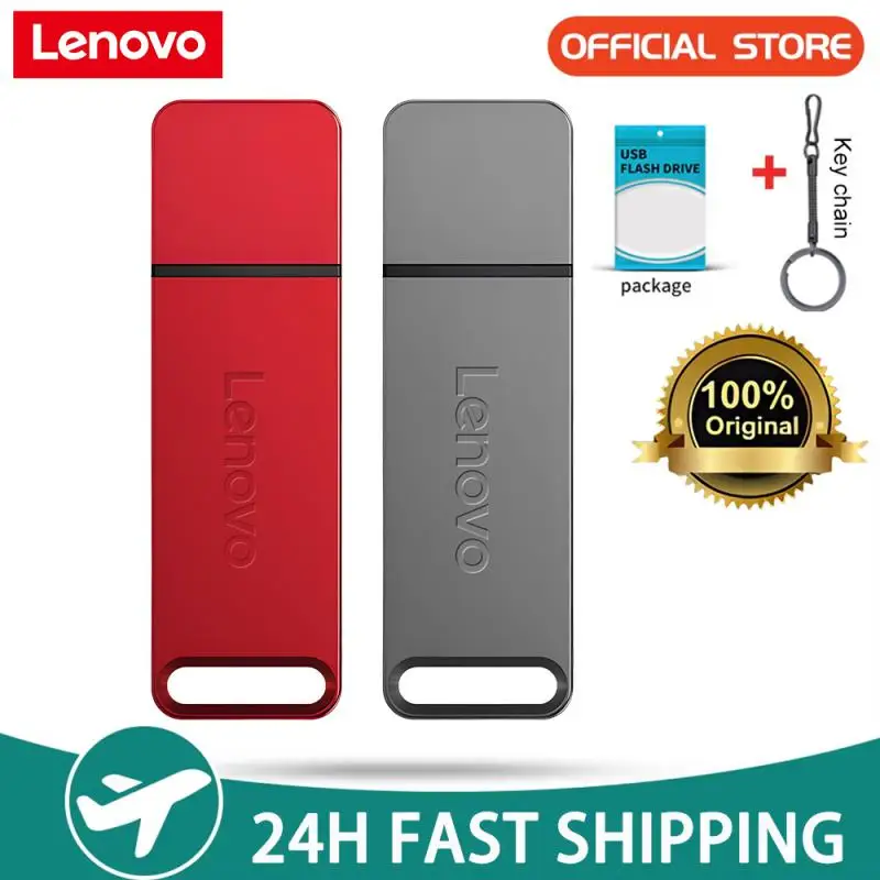Lenovo Usb 3.0 Flash Drives 2TB 1TB High Speed Metal Pendrive 512GB 128GB Portable Drive Waterproof Memoria Disk