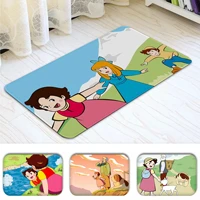 heidi cartoon bath mat rectangle anti slip home soft badmat front door indoor outdoor mat alfombra