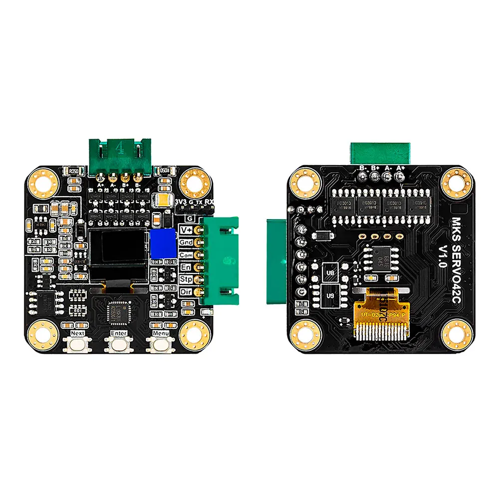 Драйвер шагового двигателя RAMPS MKS servo42c _ pcba 32 бит ARM с замкнутым контуром NEMA17 Servomotor