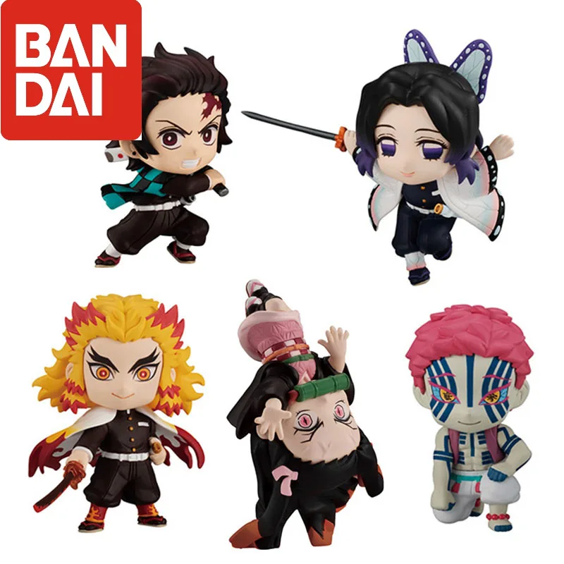 

Bandai Original Anime Demon Slayer Figure Adverge Motion 01 02 Shokugan Nezuko Tanjirou Action Figure Pvc Model Collectible Toys