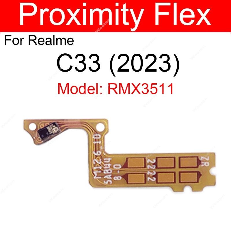 Для Realme X2 Pro X3 Super Zoom X50 X50M C30 C30s C33 C35 C65 Гибкий кабель приближения с датчиком окружающего освещения Гибкий ленточный разъем (art.: 3920dd2fe2fdf) - 3920dd2fe2fdf