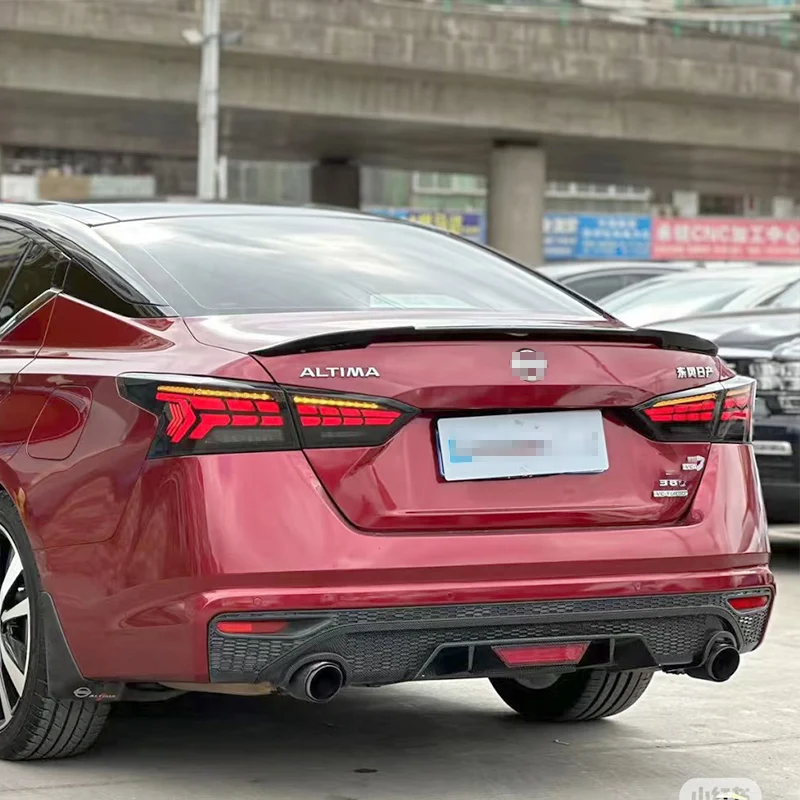 Фото Для Nissan Altima Teana 2018-2022 годов выпуска: задний спойлер багажника, спойлер на крышу, материал ABS, аксессуары для тюнинга экстерьера автомобиля, элементы обвеса. №3