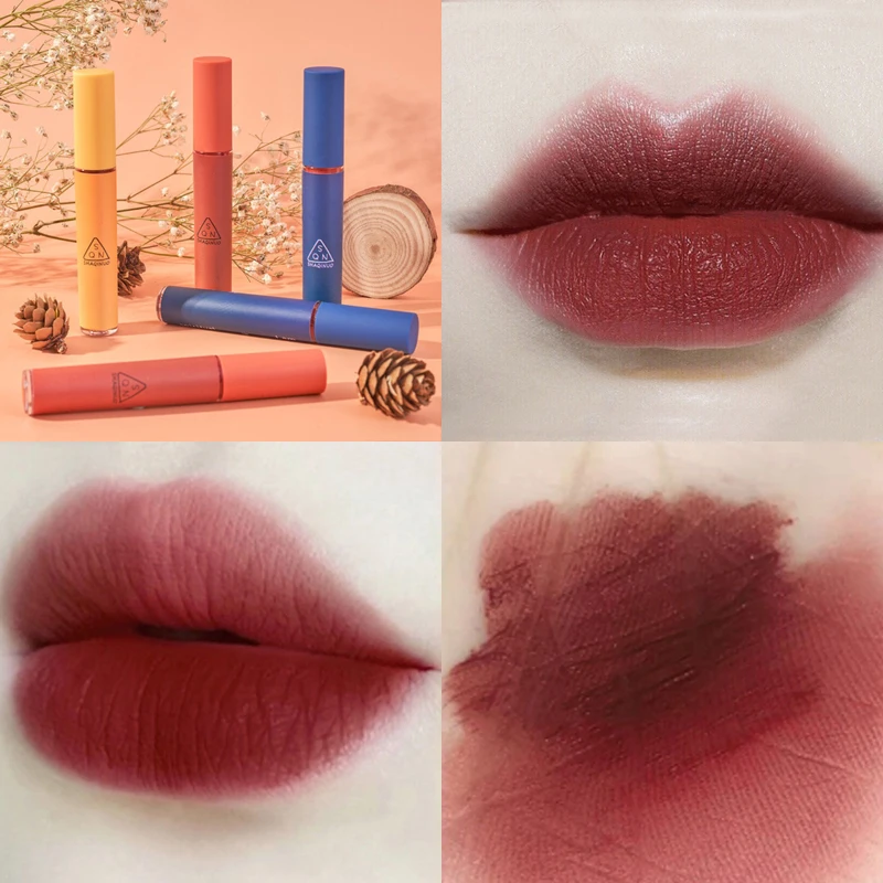

Velvet Matte Lip Gloss Nude Lip Glaze Sexy Long Lasting Liquid Lipstick Lips Makeup High Color Make-up For Women Korea Cosmetic