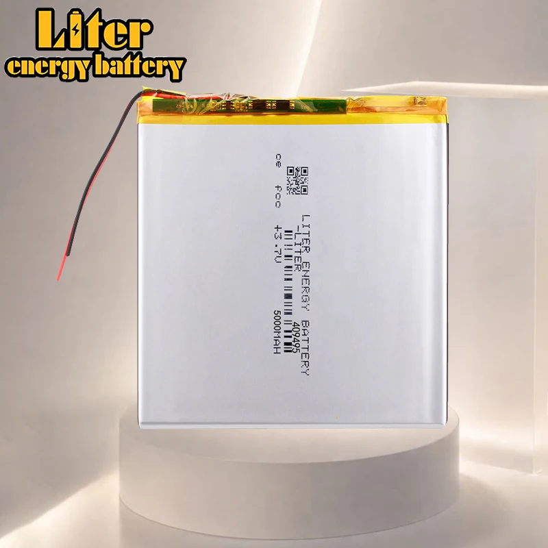 Фото Литий-полимерные аккумуляторы 3.7V: 407595 5500мАч, 409495 5000мАч, 425095 2500мАч, 407080 2500мАч, 407095 5000мАч №4
