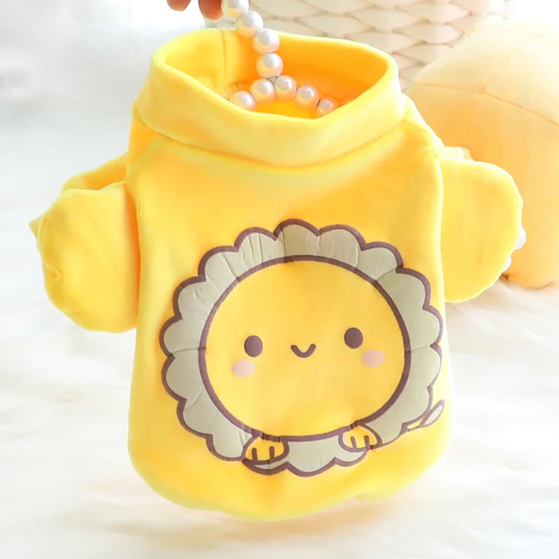 

Spring Dog Sweatshirt Cute Pet Pullover Sweater Clothes For Small Medium Dogs Cats Puppy Outfit Jacket For Chihuahua Teddy Corgi