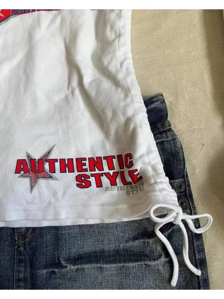 Женская винтажная футболка с длинными рукавами в стиле гранж