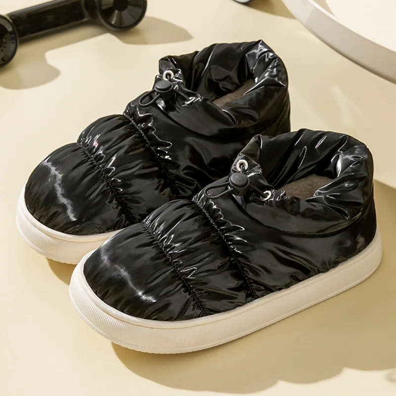 

Зимние ботинки, плюшевые теплые ботинки, Мужская зимняя обувь, ветрозащитные водонепроницаемые легкие пуховые ботинки, парные ботинки