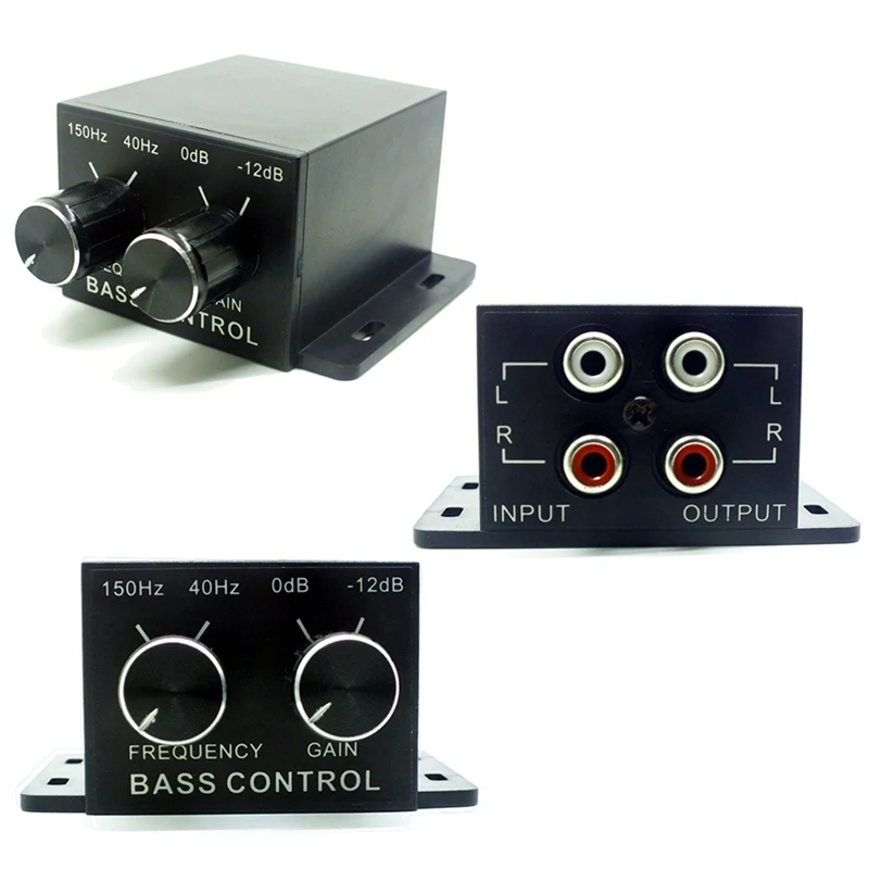 Автомобильный усилитель мощности для авто Φ бас сабвуфер эквалайзер контроллер