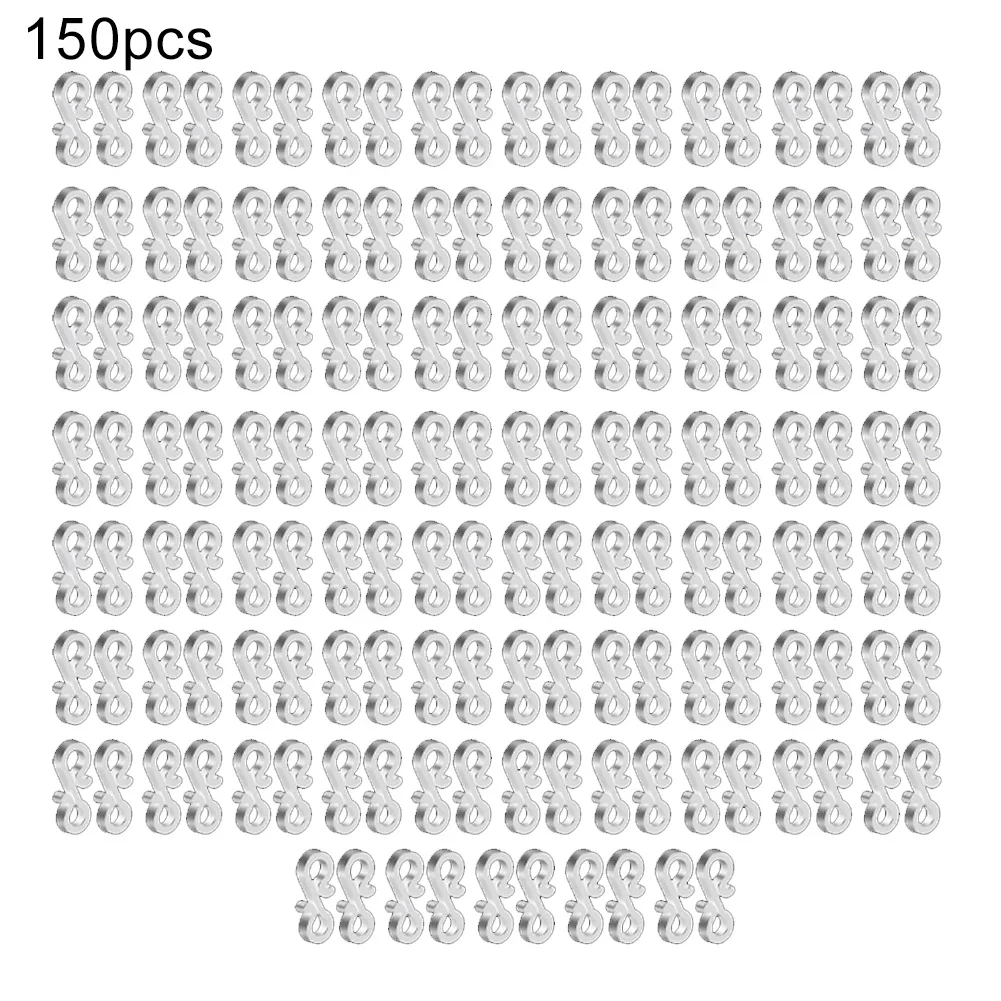 150 зажимов для наружного освещения крючки желоба S-образные зажимы светильников