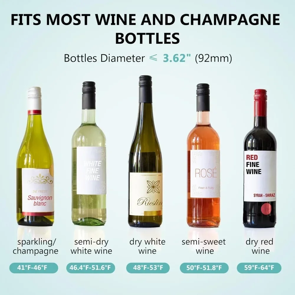 Электрический охладитель вина охлаждение Fsat подходит для большинства отдельных