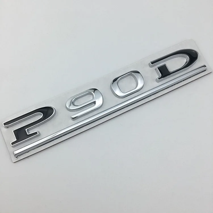 

Эмблема P75D P85D P90D P100D из АБС-пластика с надписью для Tesla Model 3 Model X Model S, значок для багажника, красная, Черная