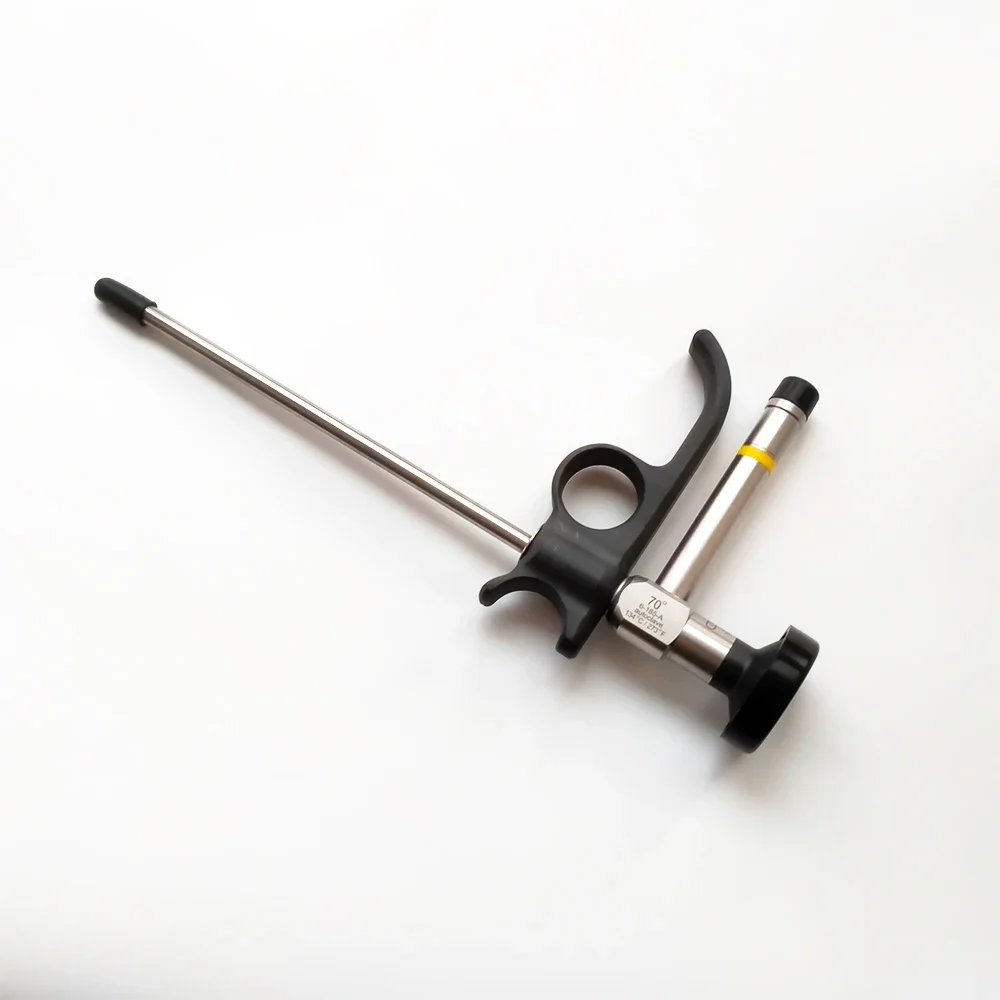 J2670R 8 мм жесткий рабочий ларингоскоп 70/90 градусов с ручкой