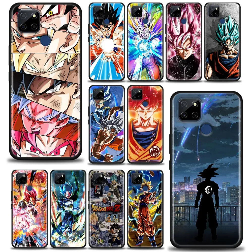 

Phone Case For Oppo A3s A5s A9 A15 A31 A63 A54 A52 Find X2 Reno 3 4 5 6 Pro 5G Silicone Back Cover Dragon Ball Son Goku Anime