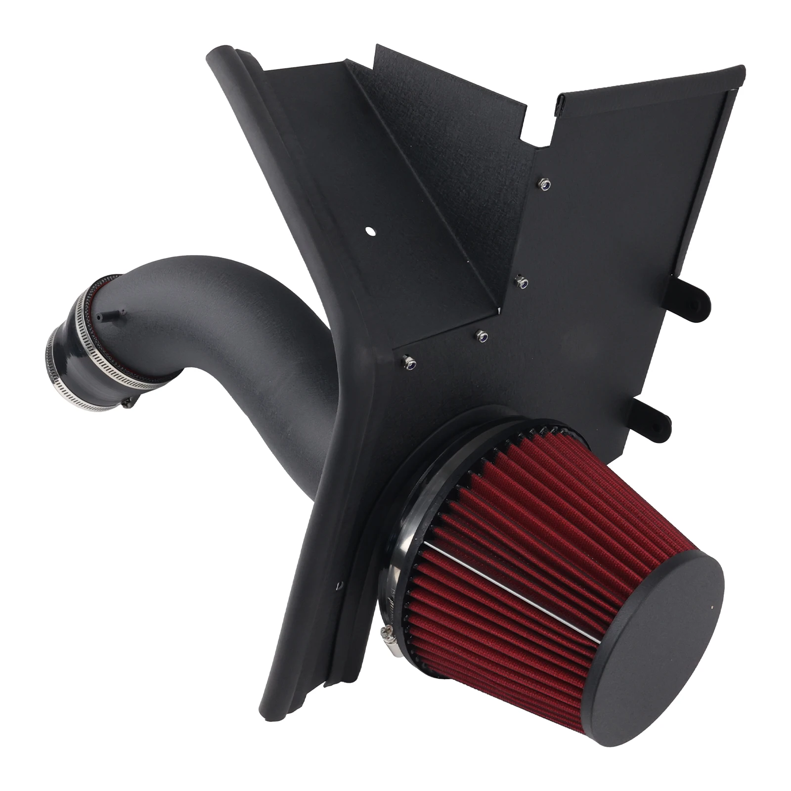 Фото Комплект для впуска холодного воздуха High Flow Cold Air Intake для Audi S4 S5 Coupe Cabriolet, труба 3,5 дюйма, для двигателей B8 B8.5 3.0T / 3.2L V6 №4