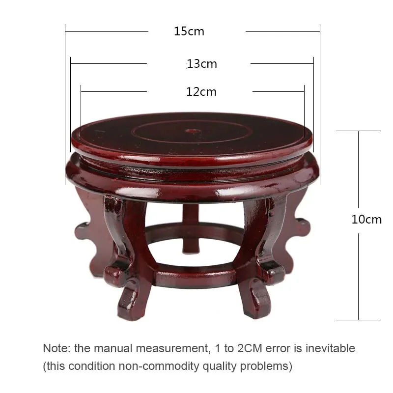 

Деревянный подставка для ваз ручной работы