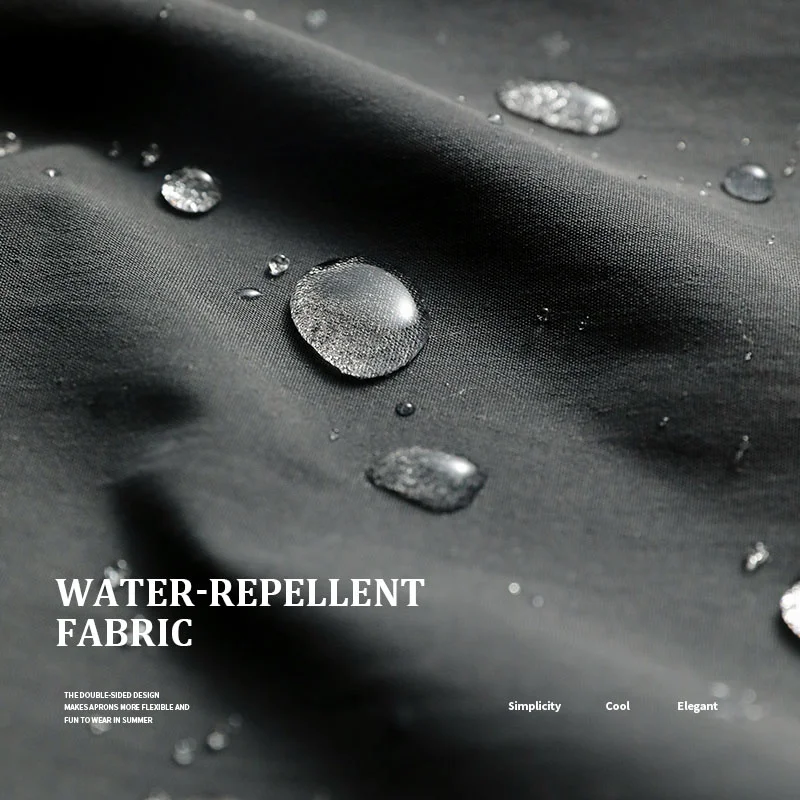 Водонепроницаемый кухонный фартук с карманами