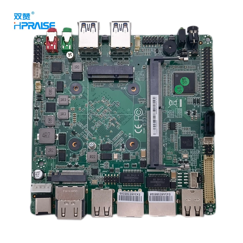 Gemini Lake J4125 Processor SOC DDR4 Industrial Embedded 8 USB 2 LAN Nano itx motherboard