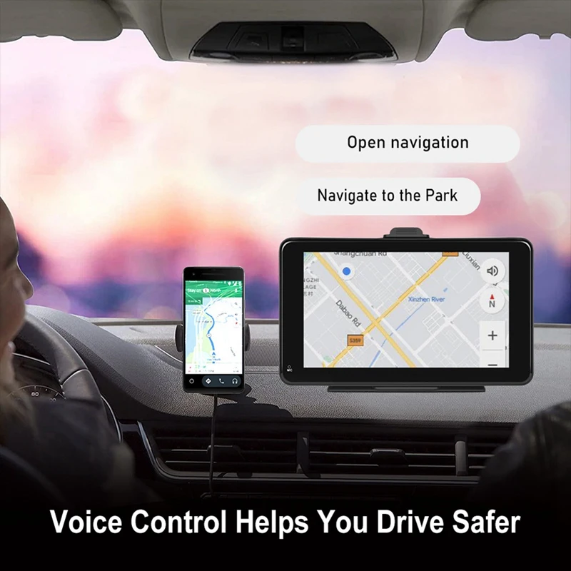 Универсальный 7-дюймовый автомобильный радиоприемник мультимедийный видеоплеер