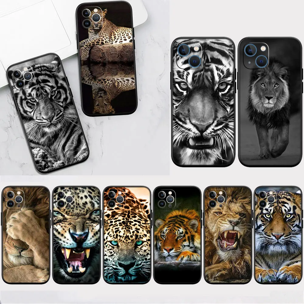Мягкий силиконовый чехол RY106 Tiger Leopard для Huawei P10 P20 P30 P Smart S Z Y5P Y6P Y7A Y8P Y8S Y9A Y9S Lite Pro