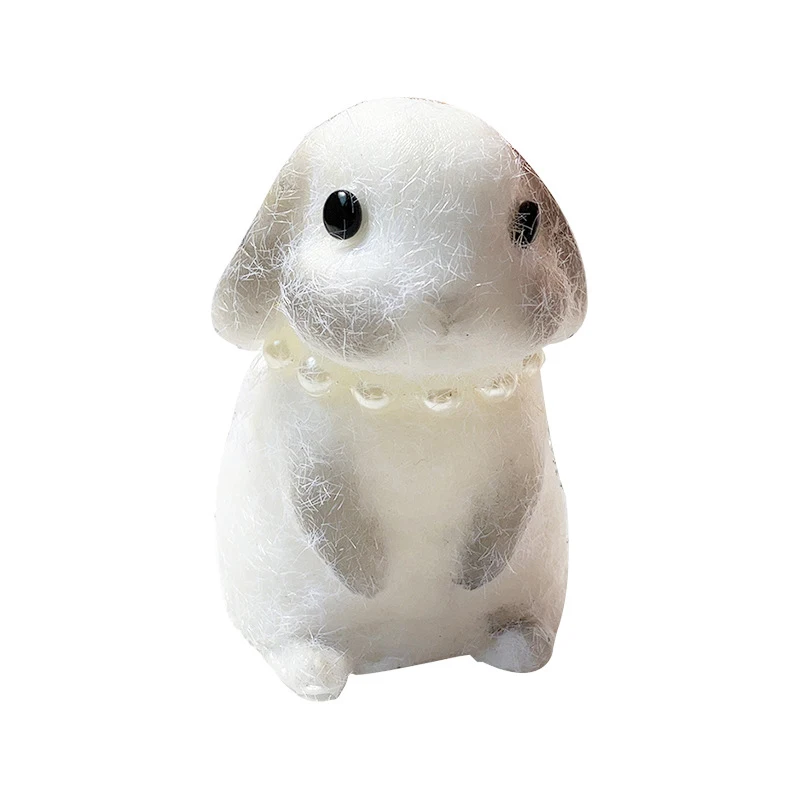Игрушка кролик Моти мягкая резиновая игрушка милый защемление медленный отскок