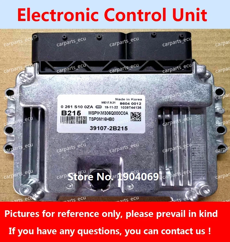 Для автомобильного двигателя Hyundai MEG17.9.21 компьютерная плата/ECU/39116-03972 U972/39117-2B144