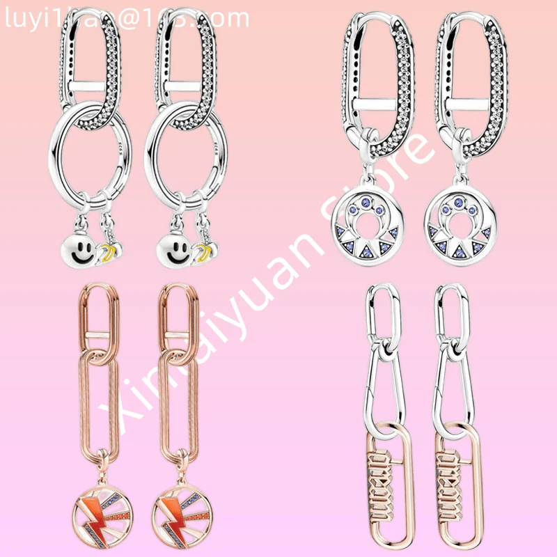 

Dangle Earrings Luxury Brand Women Hoop Designer 2022 Trend Wholesale Silver Heart Ear Piercing Stud Earrings Pair Me Sequence