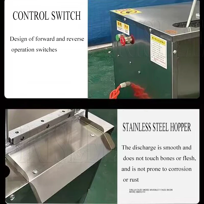 Электрическая коммерческая машина для резки костей и свиней гидравлическая