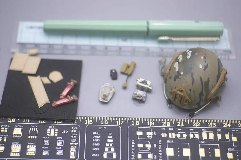 

ES26051S 1/6 Sodier аксессуары темно-синие уплотнения MC цветной шлем для 12 дюймов