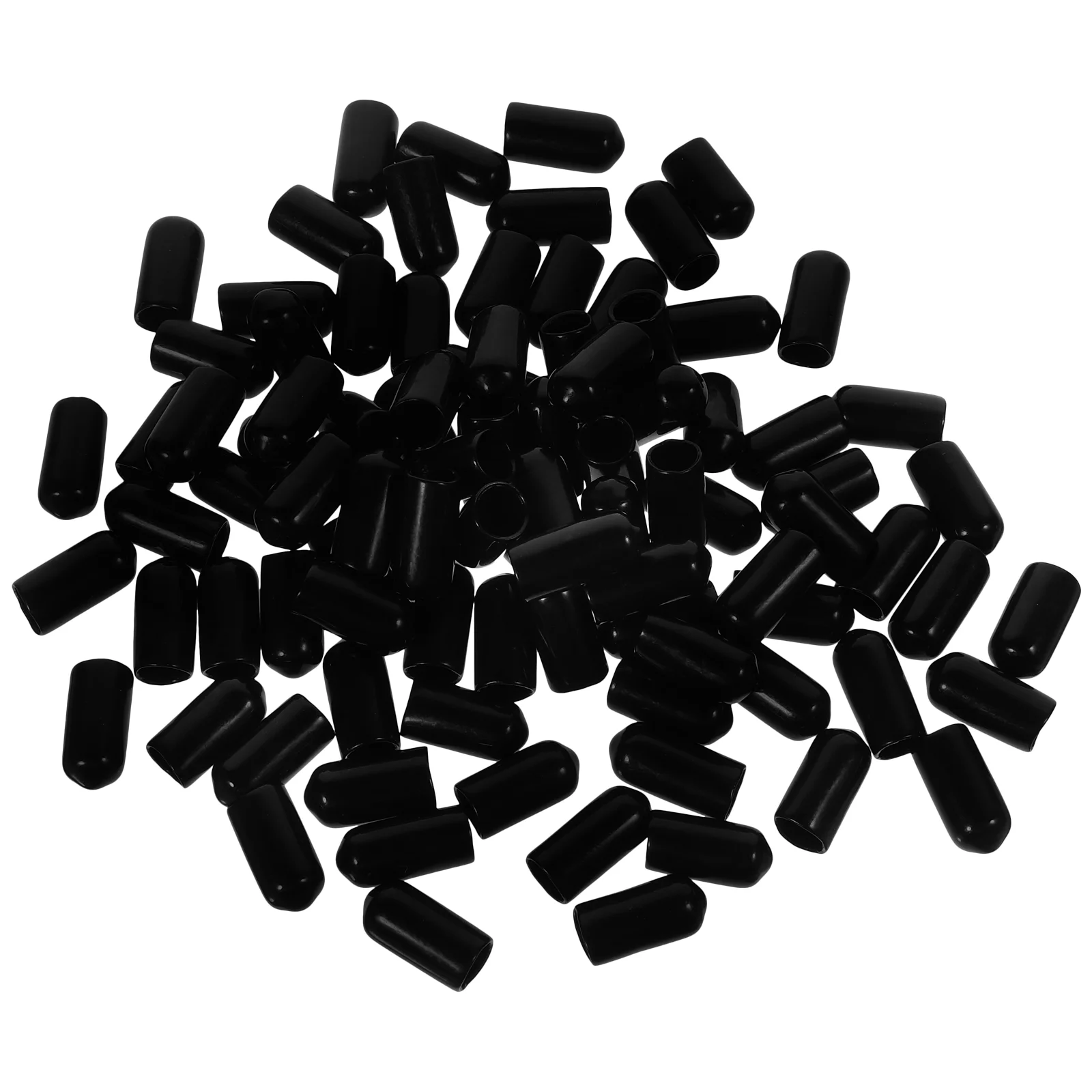 100 шт. пылезащитная крышка носики пробка для крышек бутылок масляная черная