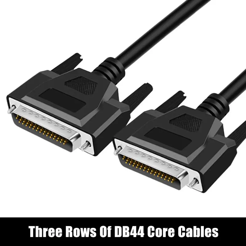 Кабель-удлинитель DB44 из чистой меди с двумя штекерами на одном конце и разъемом