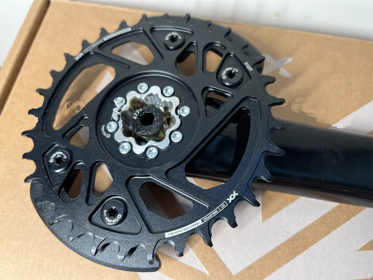 SRAM XX Eagle коробка передач кривошипная 12s T-Type 32T Карбон с поролоновой сердцевиной
