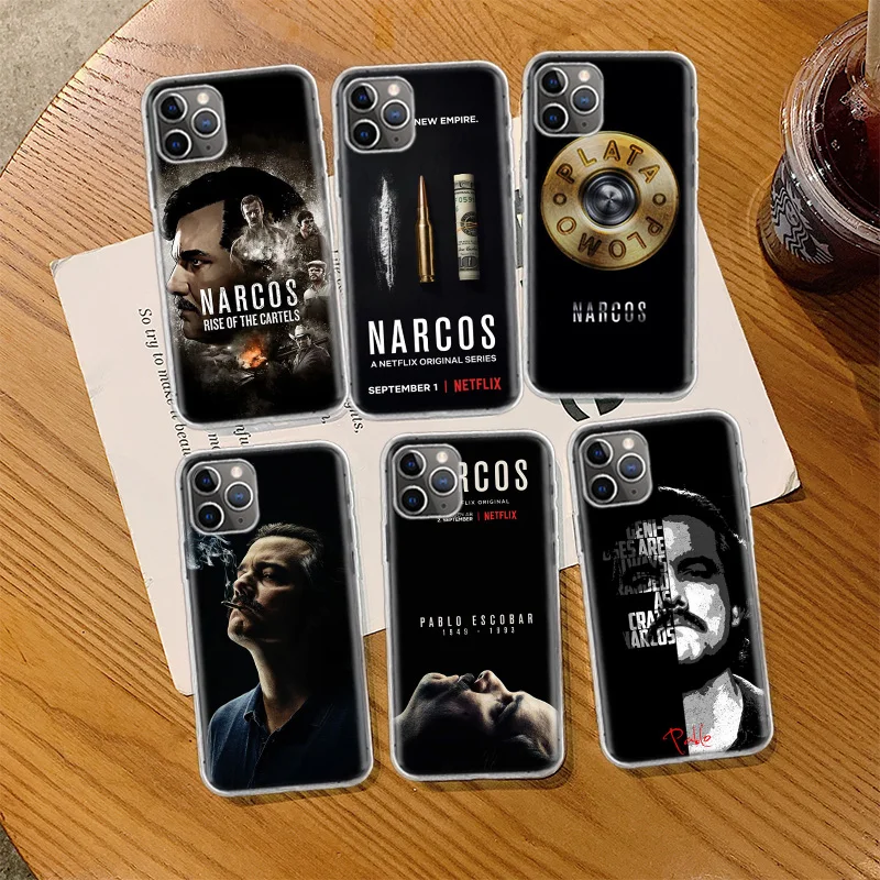 

Narcos TV Series Pablo Escobar Phone Case For Iphone 14 13 Pro Max Apple 11 12 Mini SE 2020 X XS XR 8 7 Plus 6 6S 5 5S Luxury Cl