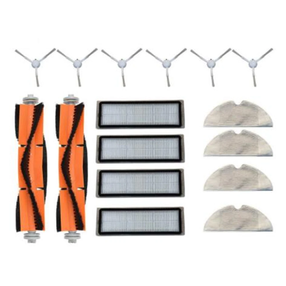 

Аксессуары для робота Xiaomi Mijia 1C STYTJ01ZHM Mi, основная и боковая щетки, фильтр, насадка для швабры